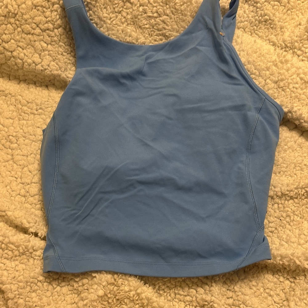lululemon athletica Light Blue Tank Top
